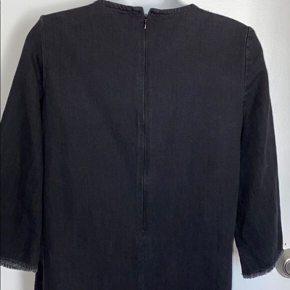 ZARA TRAFALUC Denim Shift Dress-XS - Picture 6 of 9